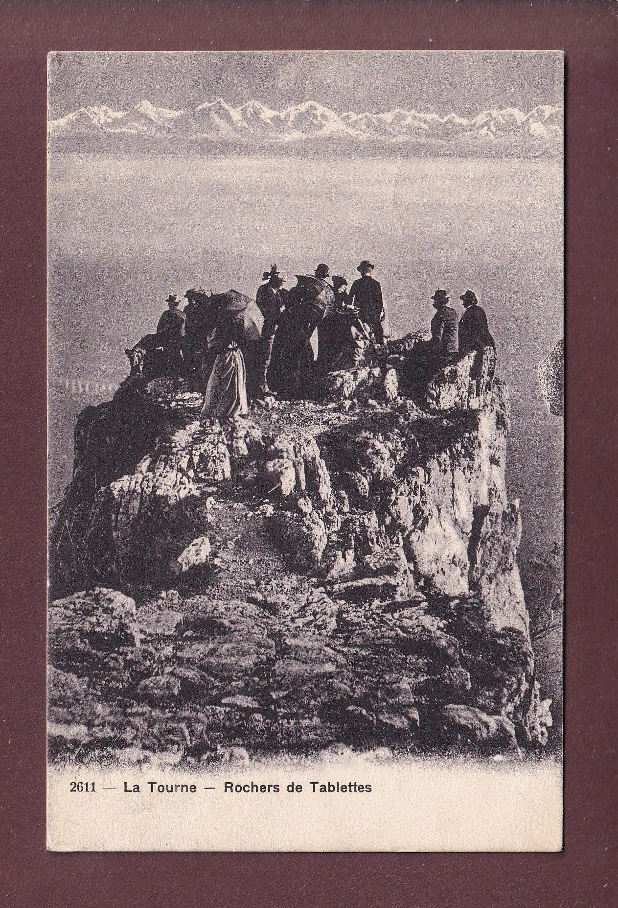 LA TOURNE - Rochers de Tablettes - Animé - 1913