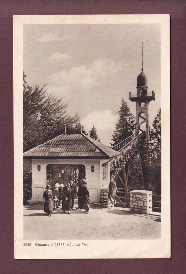 CHAUMONT - La Tour - Animé - 1931