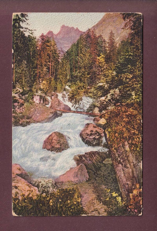 LES PLANS - Gorges de l'Avançon - 1911 obl. Train