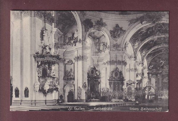 ST. GALLEN - Kathedrale - Linkes Seitenschiff