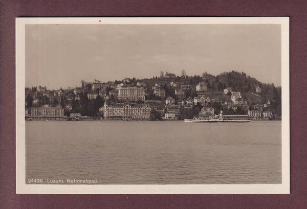 LUZERN - Nationalquai - Schiff URI