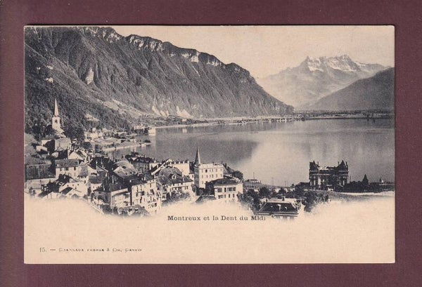 MONTREUX - Dents du Midi - Charnaux frères