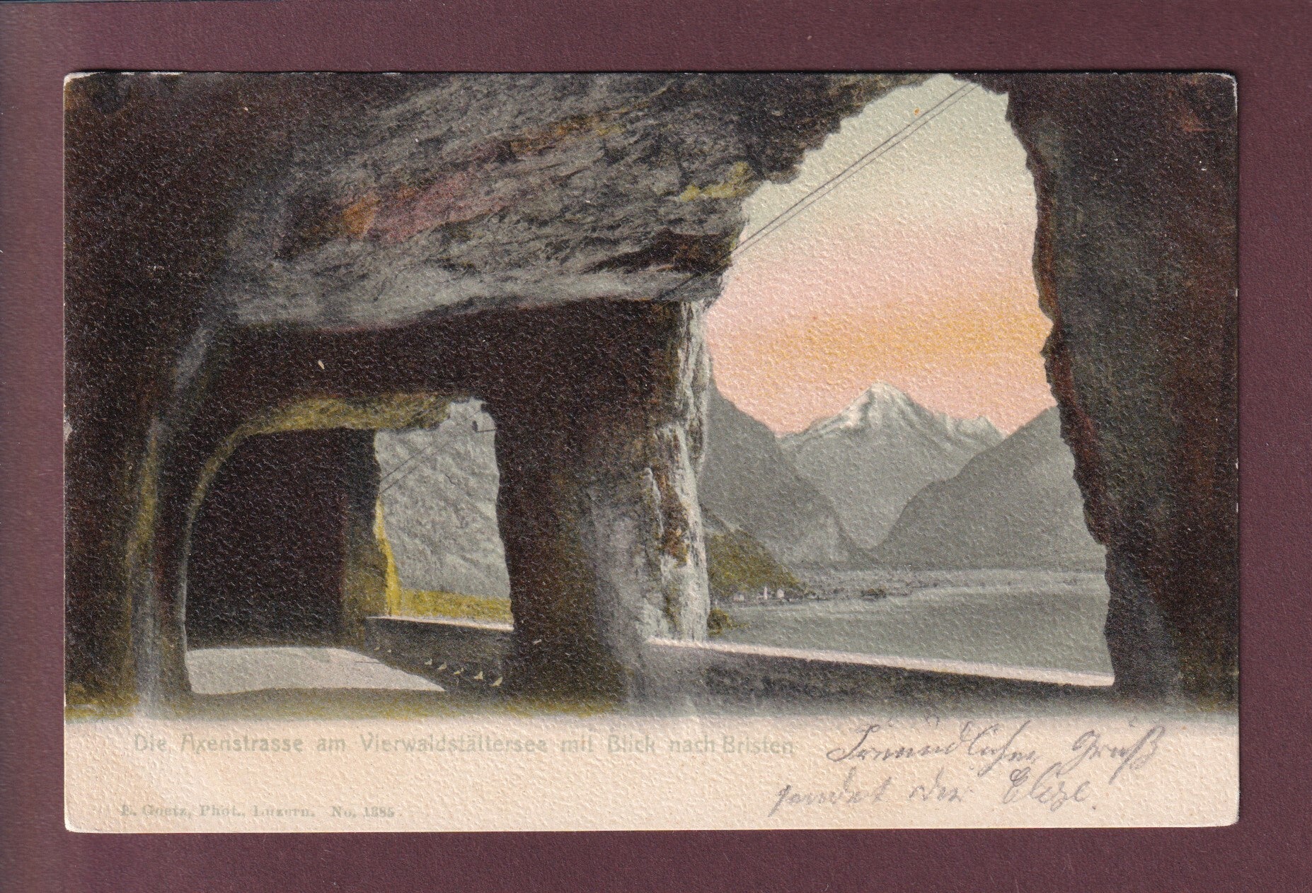 AXENSTRASSE - Bristen - 1907