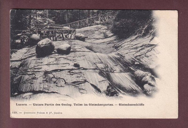 LUZERN - Gletschergarten Gletscherschliffe - Charnaux Frères
