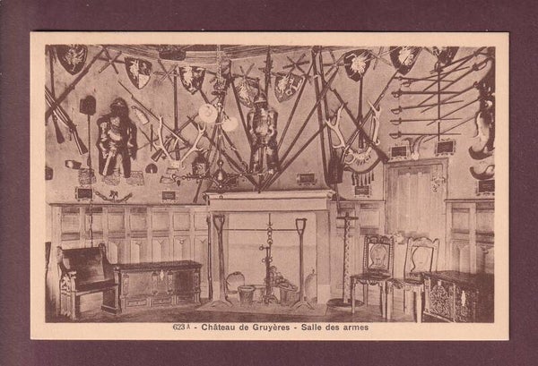 CHÂTEAU DE GRUYERES - Salle des armes