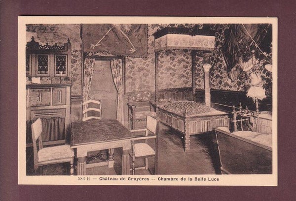 CHÂTEAU DE GRUYERES - Chambre de la Belle Luce