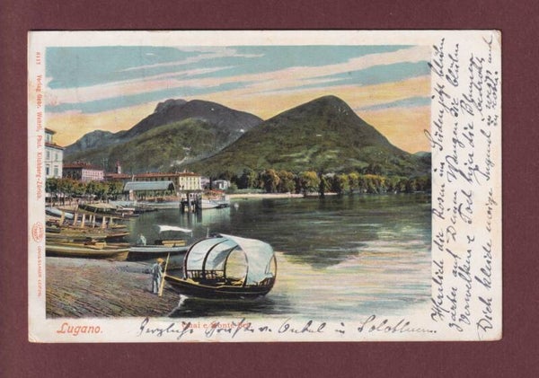 LUGANO - Quai - 1902