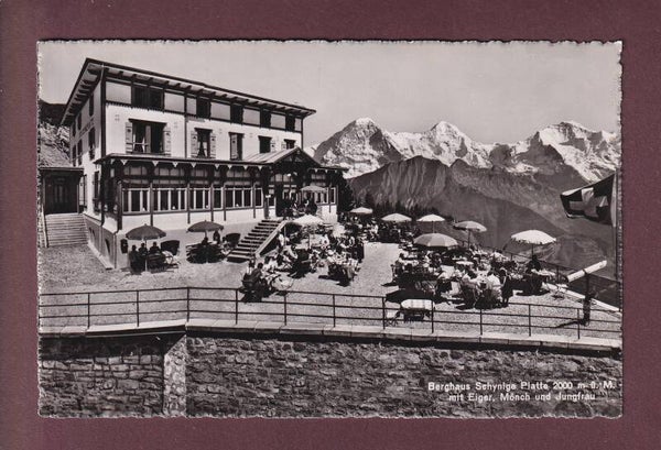 Berghaus SCHYNIGE PLATTE - Terrasse
