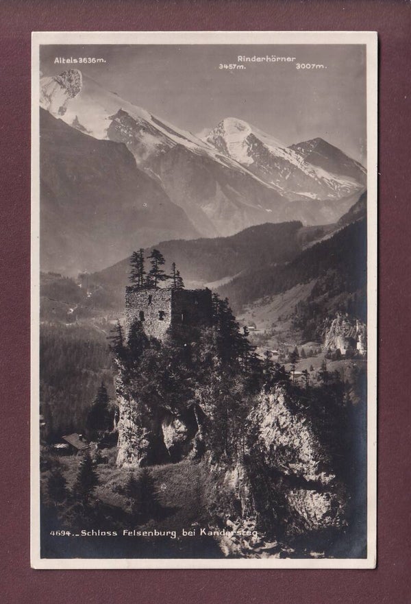 SCHLOSS FELSENBURG bei Kandersteg