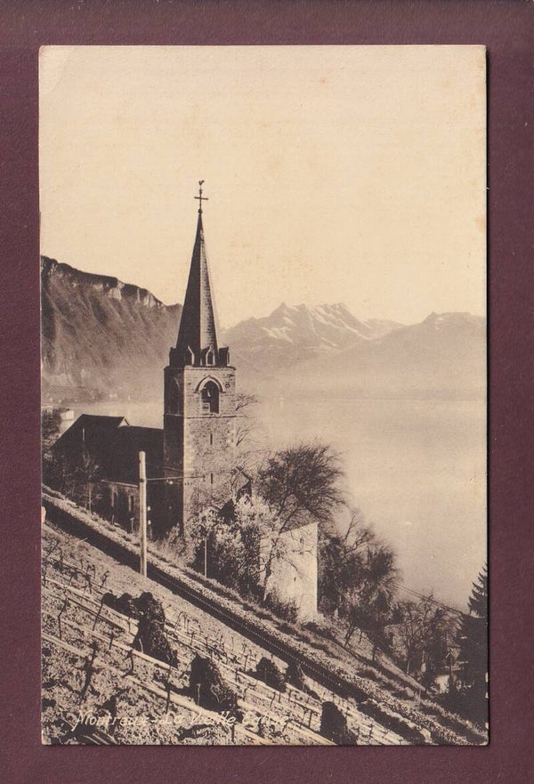 MONTREUX - Eglise et Dents du Midi