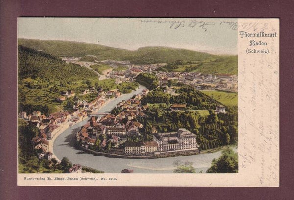 Thermalkurort BADEN - 1902