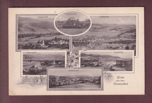 Gruss aus dem EMMENTHAL - 1923 // Eckbug //