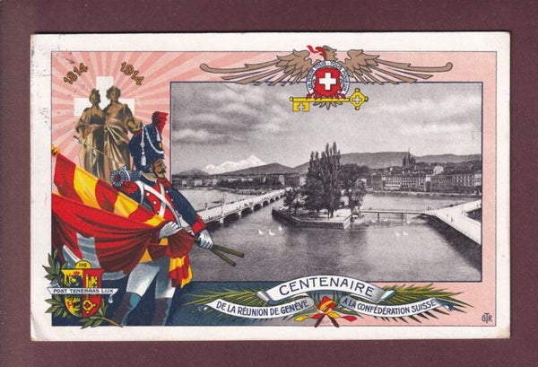 GENEVE - Centenaire 1914