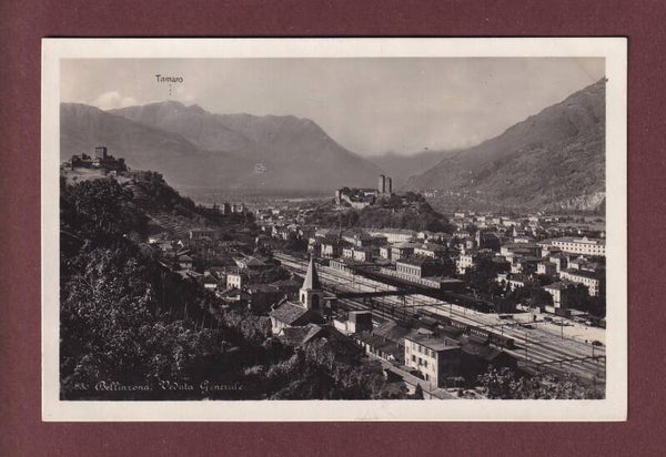 BELLINZONA - Stazione - 1929