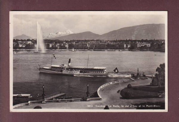 GENEVE - Bateau CGN GENEVE - 1931