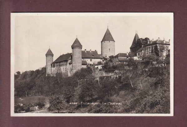 ESTAVAYER - Château - 1927
