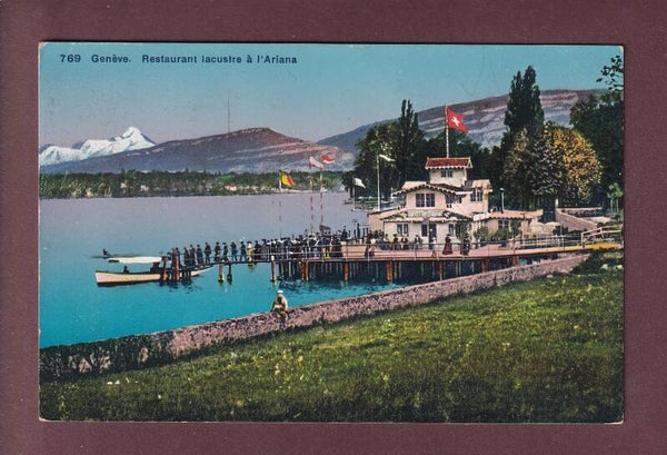 GENEVE - Restaurant Ariana - 1920