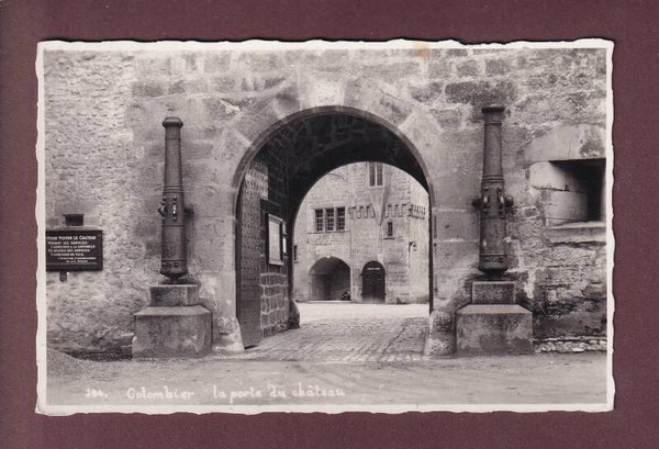 COLOMBIER - Porte du Château - Feldpost