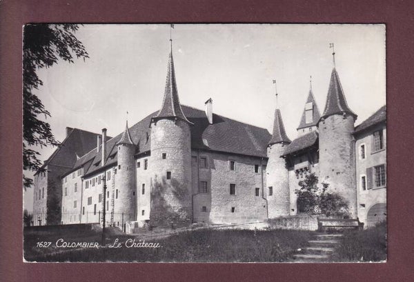 COLOMBIER - Le Château - 1959 Feldpost