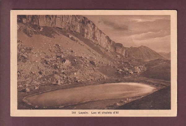 LEYSIN - Lac et chalets d'Aï