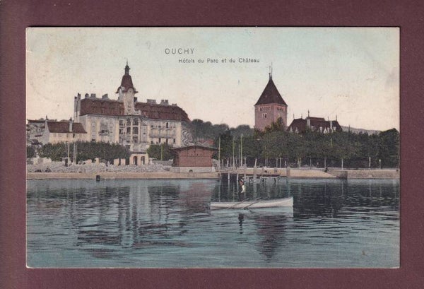 LAUSANNE - Ouchy - Hôtel du Parc - Château - 1903