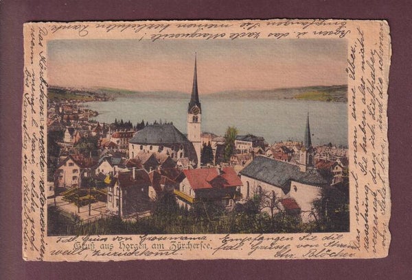 Gruss aus HORGEN - 1902