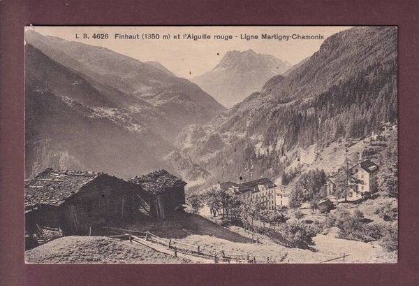 FINHAUT - Aiguille Rouge - 1913