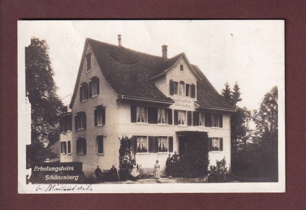 SCHÖNENBERG - Erholungsheim - 1922