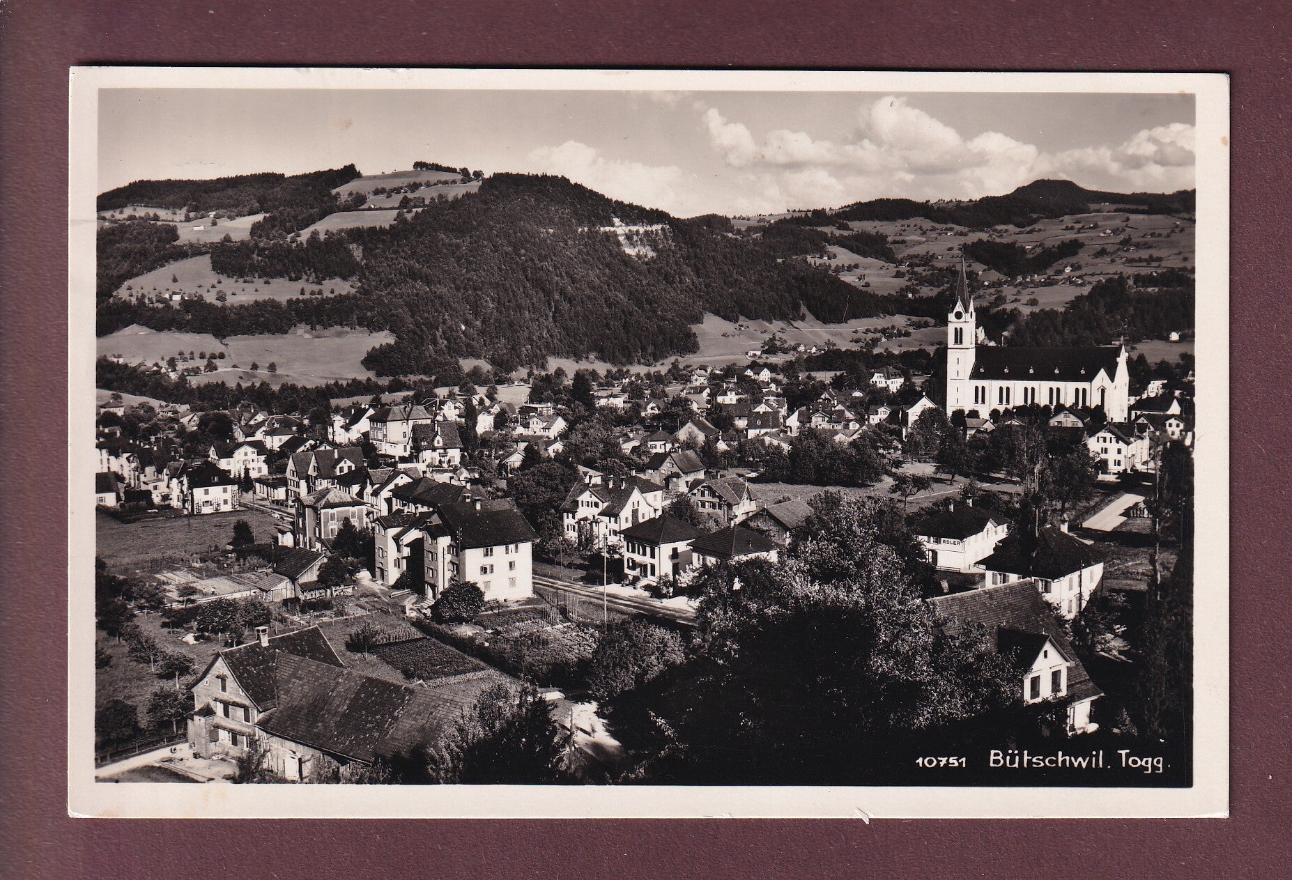 BÜTSCHWIL - Feldpost