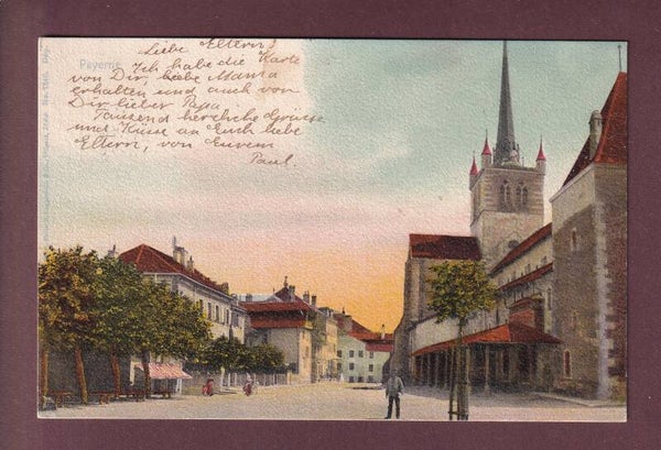 PAYERNE - Abbatiale - 1903