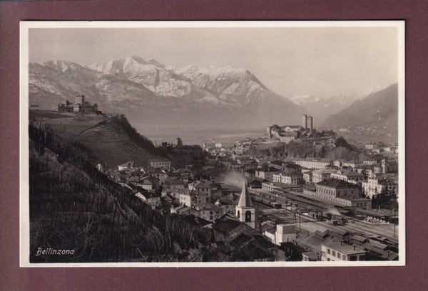 BELLINZONA - Stazione - 1936
