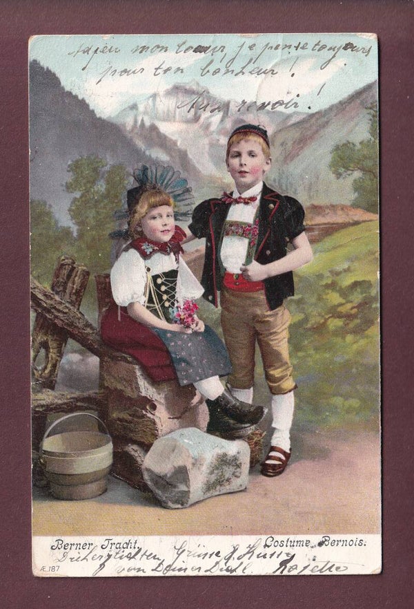 BERN - Tracht - Kinder - 1906