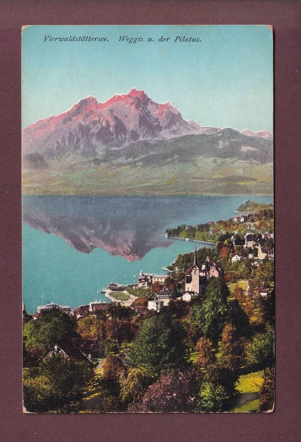 WEGGIS - Pilatus - 1912