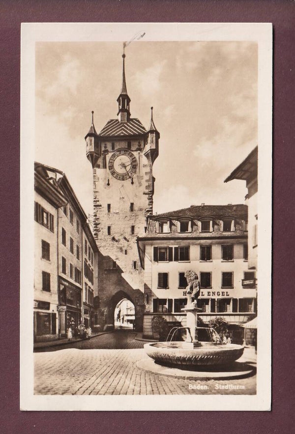 BADEN - Stadtturm - 1939