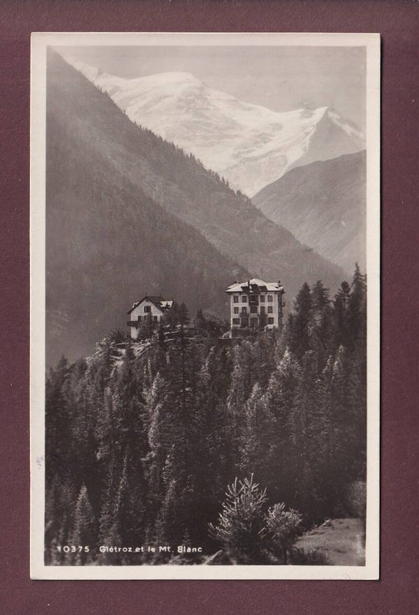 GIETROZ - Mont-Blanc - 1931