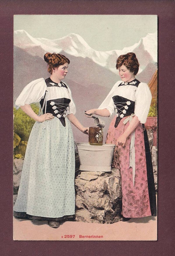 BERN - Tracht - Bernerinnen - 1910