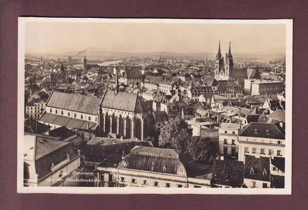 BASEL - Panorama von der Elisabethenkirche
