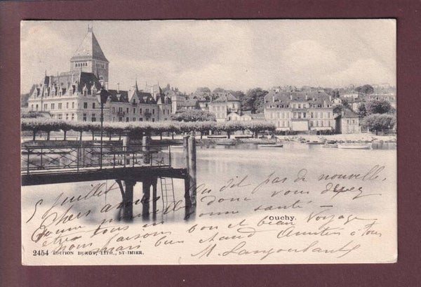 LAUSANNE - Ouchy - Château - 1904