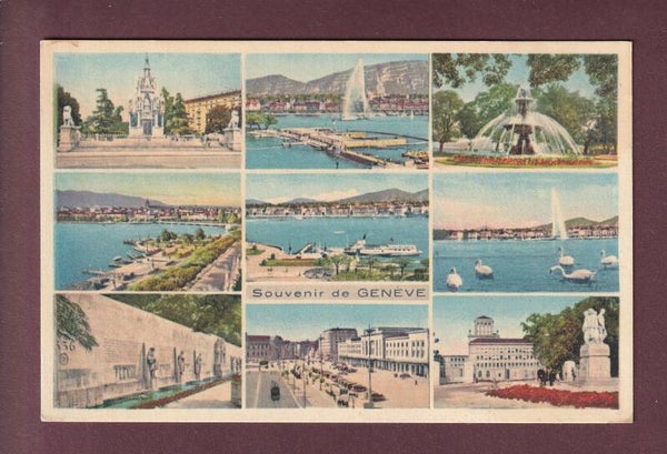 Souvenir de GENEVE - 9 images