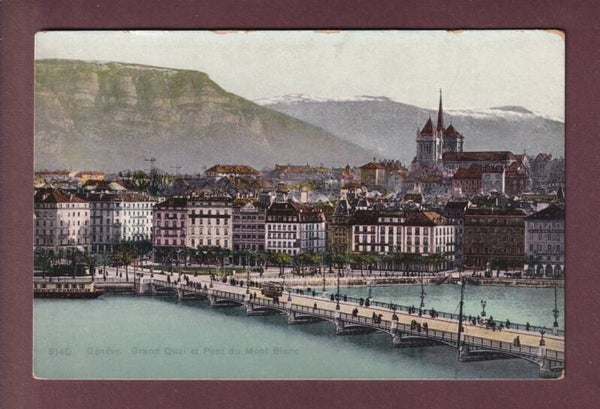 GENEVE - Quai - St. Pierre