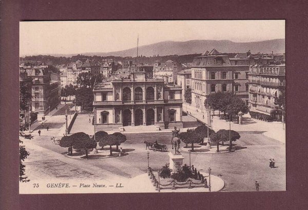 GENEVE - Place Neuve