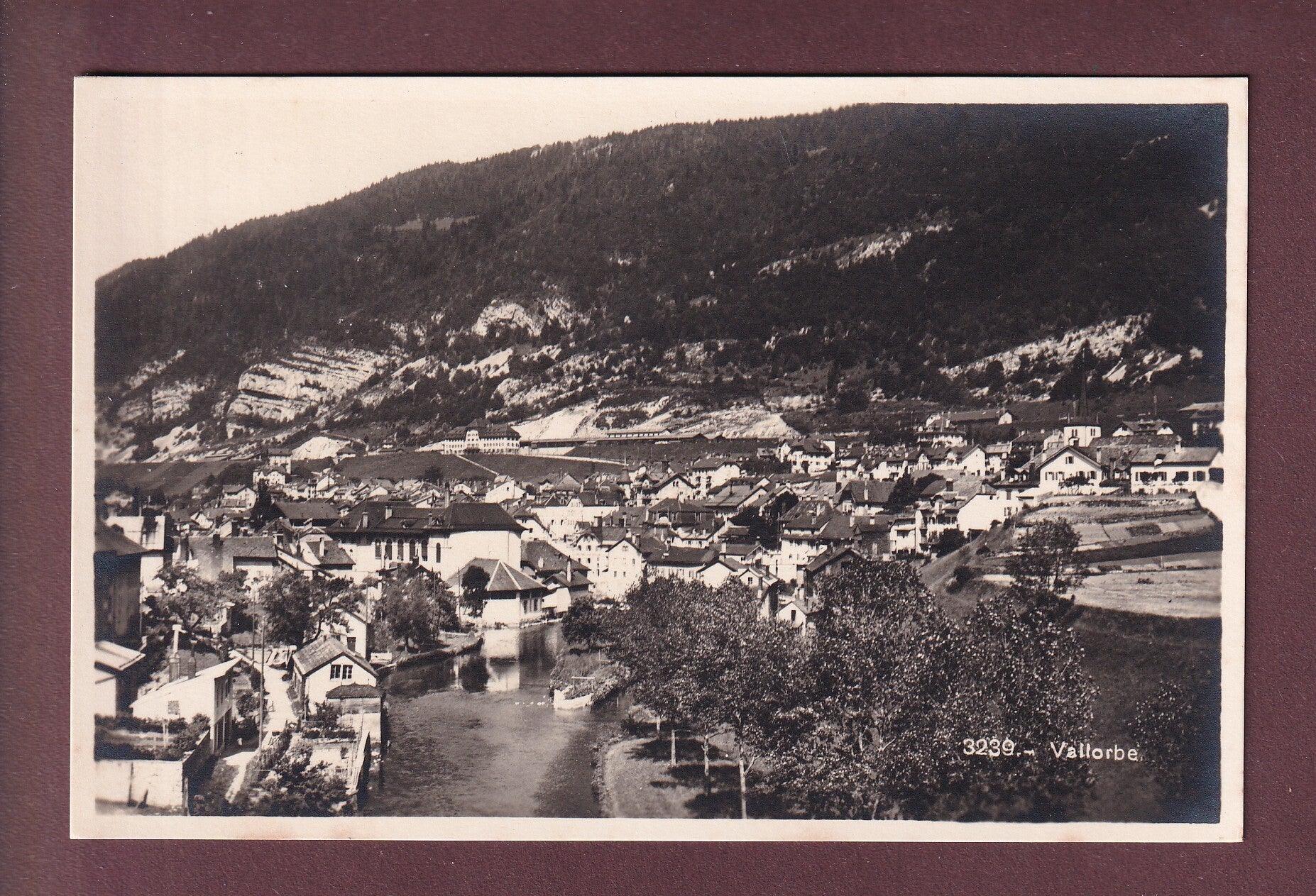 VALLORBE - Vue partielle