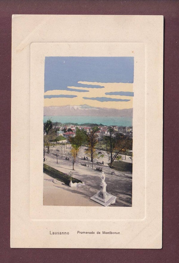 LAUSANNE - Promenade de MONTBENON