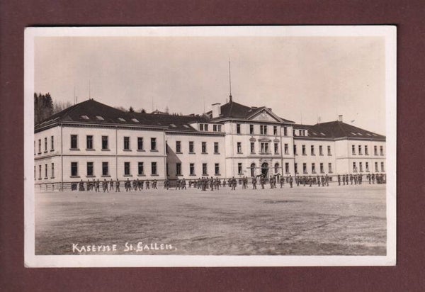 ST. GALLEN - Kaserne - 1931 Feldpost