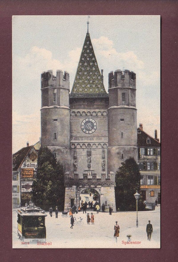 BASEL - Spalentor - Tram