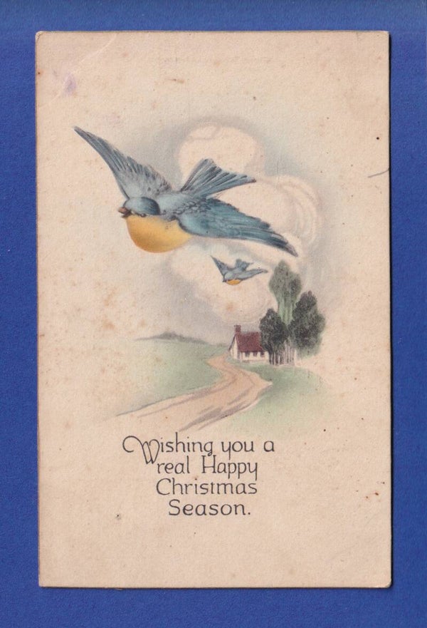 CHRISTMAS - Birds - 1918