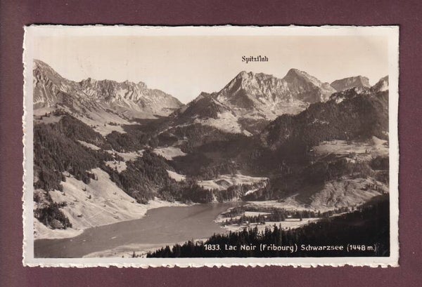 LAC NOIR / SCHWARZFLUH - Spitzfluh - 1938