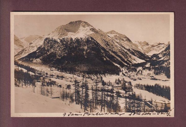 PONTRESINA unter Schnee - 1927