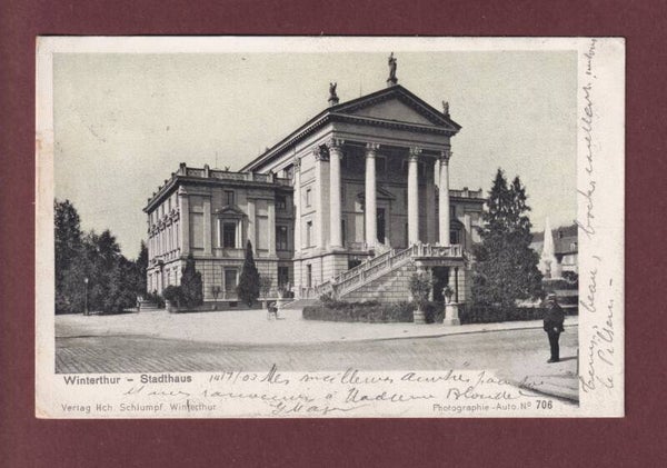 WINTERTHUR - Stadthaus - 1903