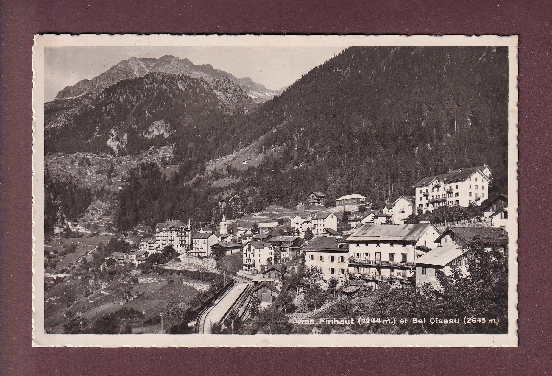 FINHAUT - Gare - Bel Oiseau - 1943